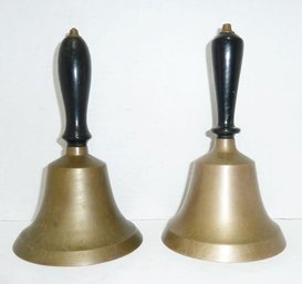 Vintage Brass School Bells