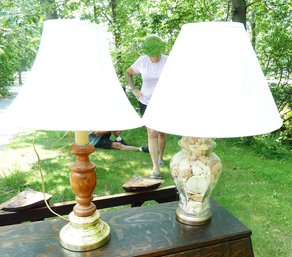 3 Lamps, Shell Lamps Etc