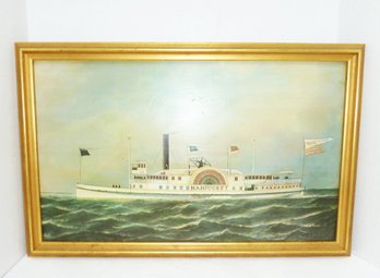 Nantucket Faux Painting, Framed