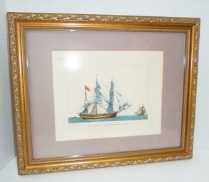 Beautiful Ship Picture, Framed