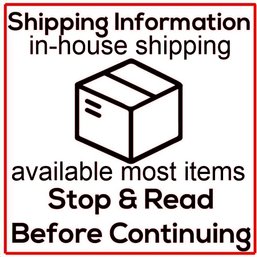 Shipping Instructions