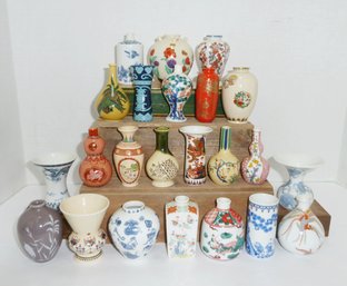 Treasures Of Shogun Vases, 24 Pc LOT
