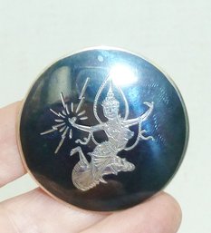 Vintage SIAM Pin Marked STERLING