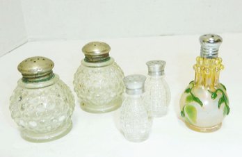 Vintage SP Shakers LOT, 1 Murano Glass