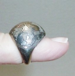 Sterling SIAM Dome Ring SIZE 5.75