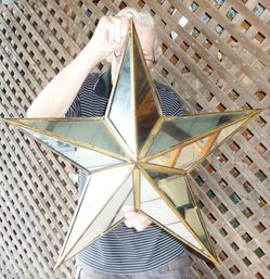 LARGE SIZE Wall Hanging Mirrored Star