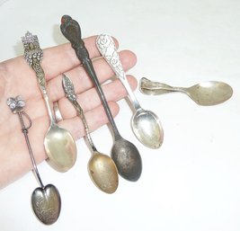 Souvenir Spoon LOT, Fitchburg, New York, STERLING