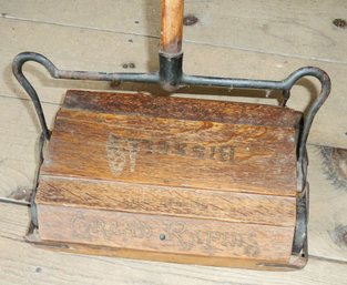 Vintage Wooden Bissell Sweeper