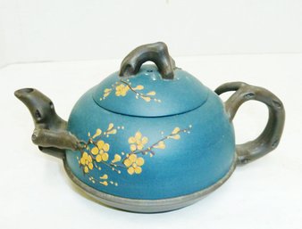 Chinese Clay Tea Pot, Signed