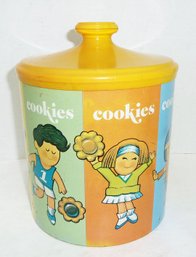 Chein Vintage Tin Cookie Jar