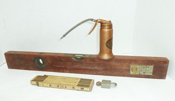 Vintage Tool LOT, Lufkin Ruler
