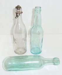 Antique Bottles, 1800 Era Torpedo, Nashua NH
