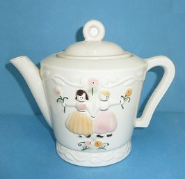 Vintage Teapot, Tall Teapot MCM