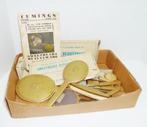 Vintage Vanity Set, Original Boxes