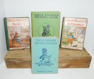 Vintage Uncle Wiggily 4 Book LOT