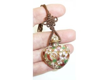 Cloisonne Snuff Or Perfume Bottle