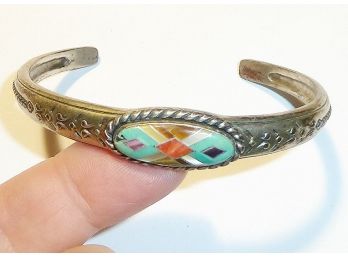 Native American 925 Cuff Bracelet