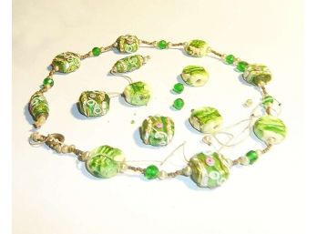 Venetian Bead Necklace ~ Loose