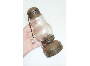Antique Skaters Lantern