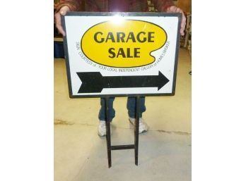 Garage Sale Metal Sign