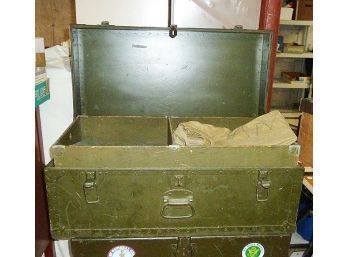 U.S. Military Storage Box Foot Locker