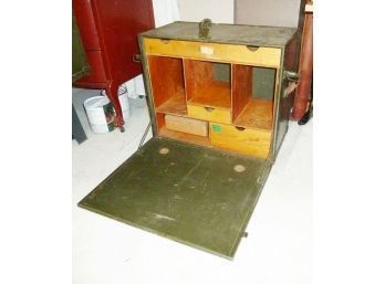 WWII Army Officers Field Desk, Chest