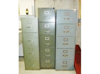 Metal File Cabinets LOT