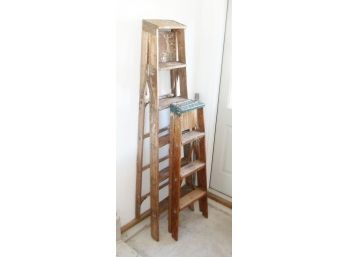 Wood Ladder LOT