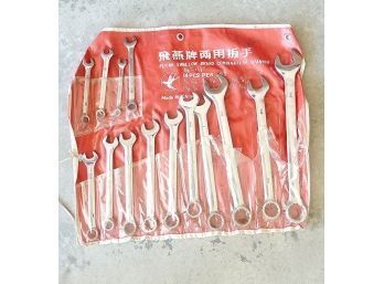 Wrench Set In Sleeve Holder