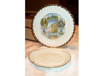 NH Souvenir Plate, Lenox Dish