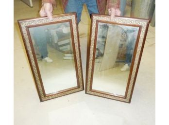 PAIR Matched Wall Mirrors