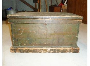 Dovetailed Wood Tool Chest W Dr