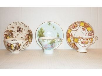 Cup Saucer Sets 1 With Fruit