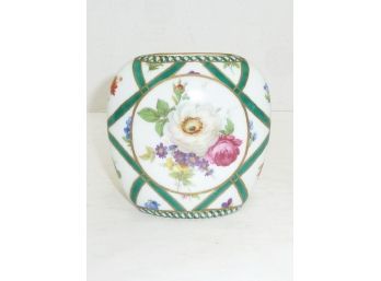 Vintage Hand Painted Pillow Vase