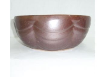 Vintage Pottery Glazed Planter Bowl