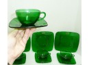 Anchor Hocking Forest Green 16pc SET