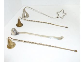 Vintage Brass  Candle Snuffer LOT
