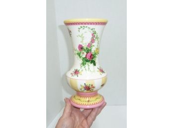 Laura Ashley Floral Vase