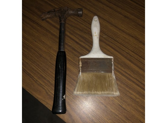 Hammer And 4' Paintbrush