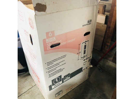 GE 36 Gallon Electric Water Heater GE38S06AAG - New