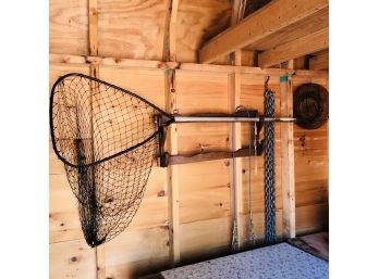Fishing Net, Chain And Other Items