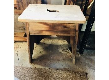 Wooden Bench Stool