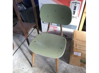 Vintage Green Student Chair