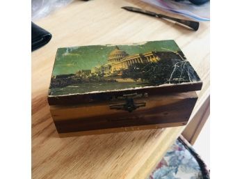 Vintage Washington D.C. Souvenir Box