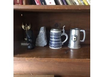 Steins And Other Assorted Items