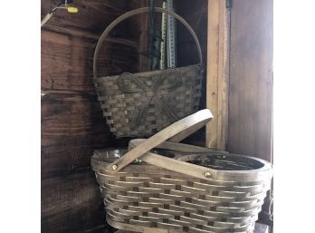 Planter Basket And Hanging Pocket Basket
