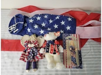 Set Of 4 Fourth Of July Items (Living Room)