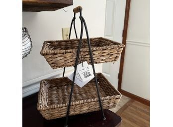 Tiered Basket Stand