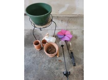 Gardening Tools, Pots And Decor