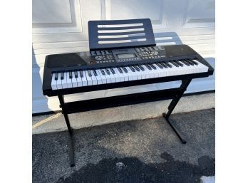 RockJam 61 Key Keyboard Piano With LCD Display And Stand